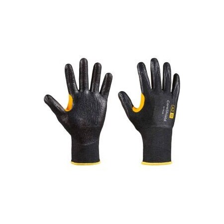 Honeywell North Coreshield, 13 Gauge Hppe Black Liner, Smooth Nitrile Black Coating, A2/B 4X42B A2 22-7913B/8M